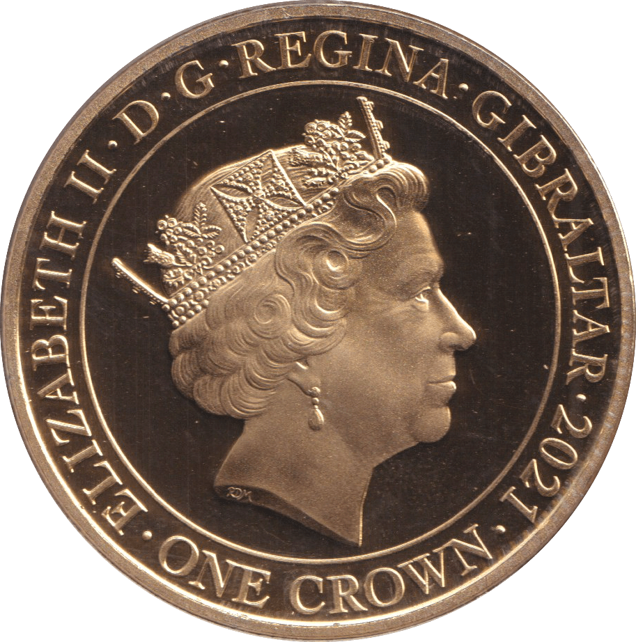 2021 CROWN ELIZABETH - WORLD COINS - Cambridgeshire Coins