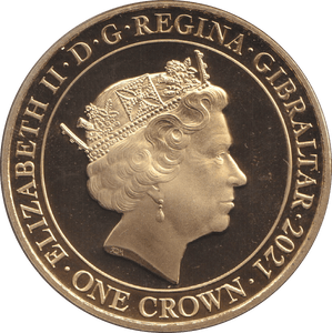 2021 CROWN ELIZABETH - WORLD COINS - Cambridgeshire Coins