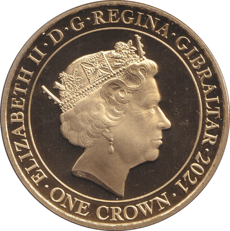 2021 CROWN ELIZABETH - WORLD COINS - Cambridgeshire Coins