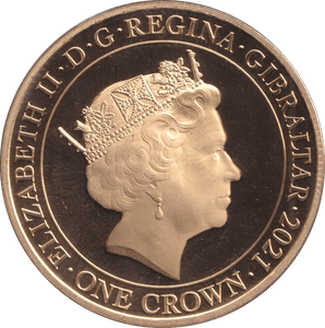 2021 CROWN ELIZABETH - WORLD COINS - Cambridgeshire Coins