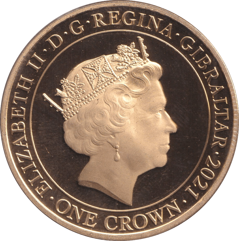2021 CROWN ELIZABETH - WORLD COINS - Cambridgeshire Coins