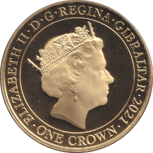 2021 CROWN ELIZABETH - WORLD COINS - Cambridgeshire Coins