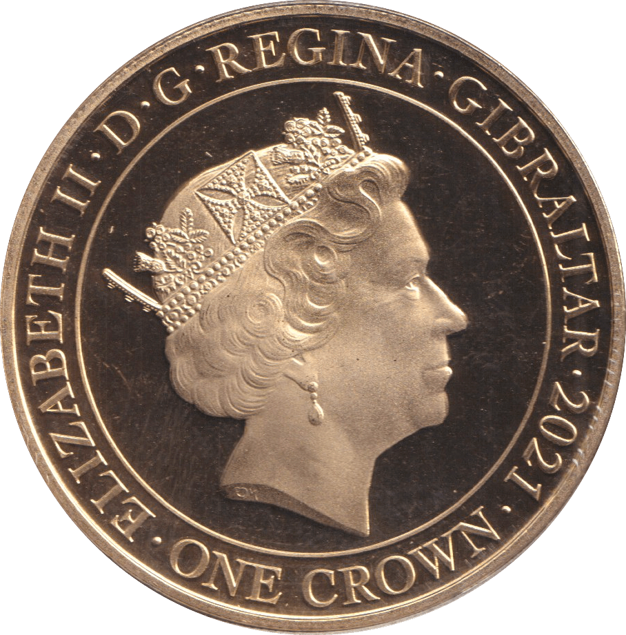 2021 CROWN ELIZABETH - WORLD COINS - Cambridgeshire Coins