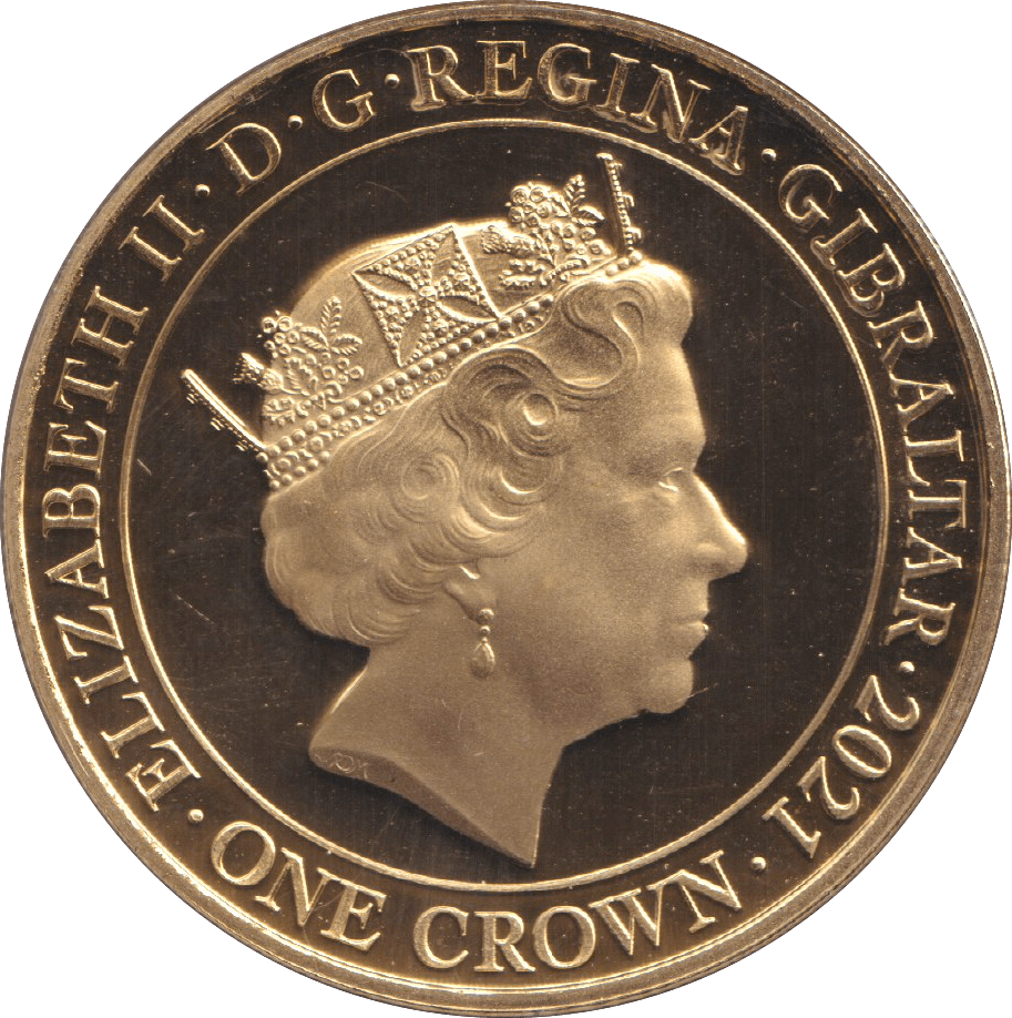 2021 CROWN ELIZABETH - WORLD COINS - Cambridgeshire Coins