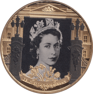 2021 CROWN ELIZABETH - WORLD COINS - Cambridgeshire Coins