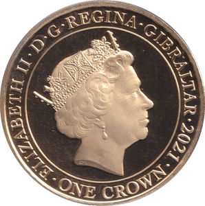 2021 CROWN ELIZABETH - WORLD COINS - Cambridgeshire Coins