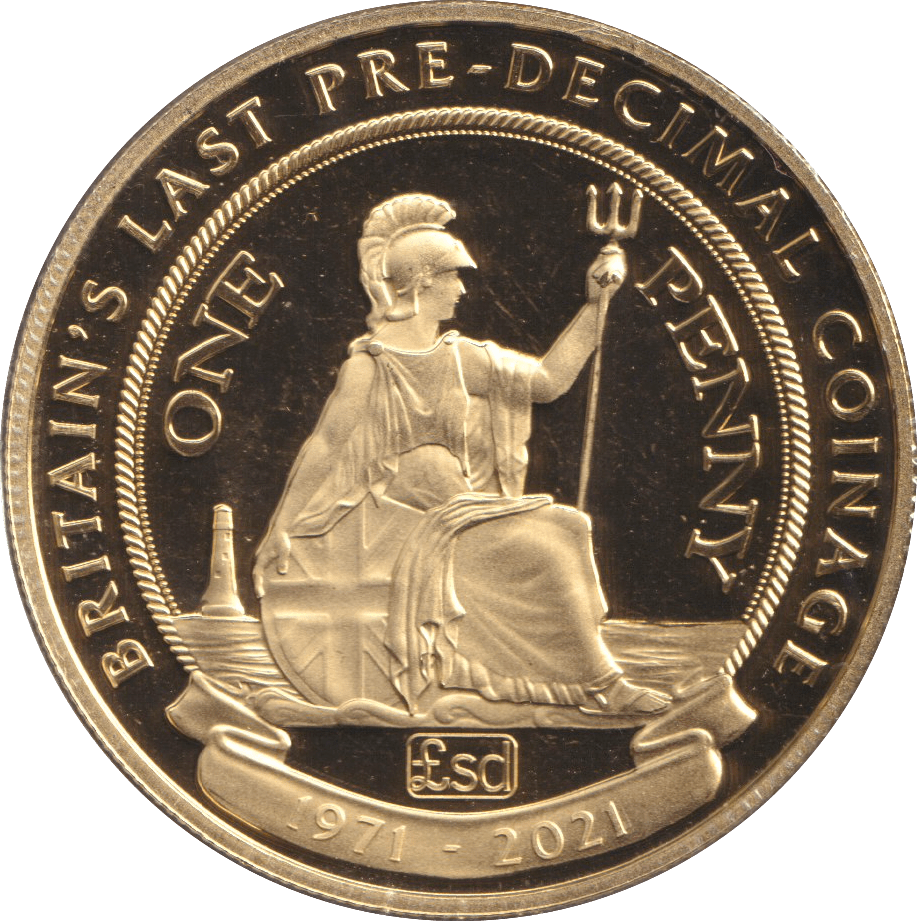 2021 CROWN ONE PENNY - WORLD COINS - Cambridgeshire Coins