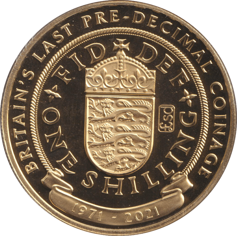 2021 CROWN ONE SHILLING - WORLD COINS - Cambridgeshire Coins