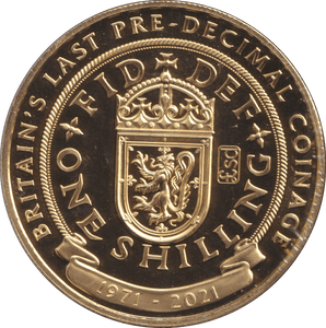 2021 CROWN ONE SHILLING - WORLD COINS - Cambridgeshire Coins