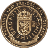 2021 CROWN ONE SHILLING - WORLD COINS - Cambridgeshire Coins