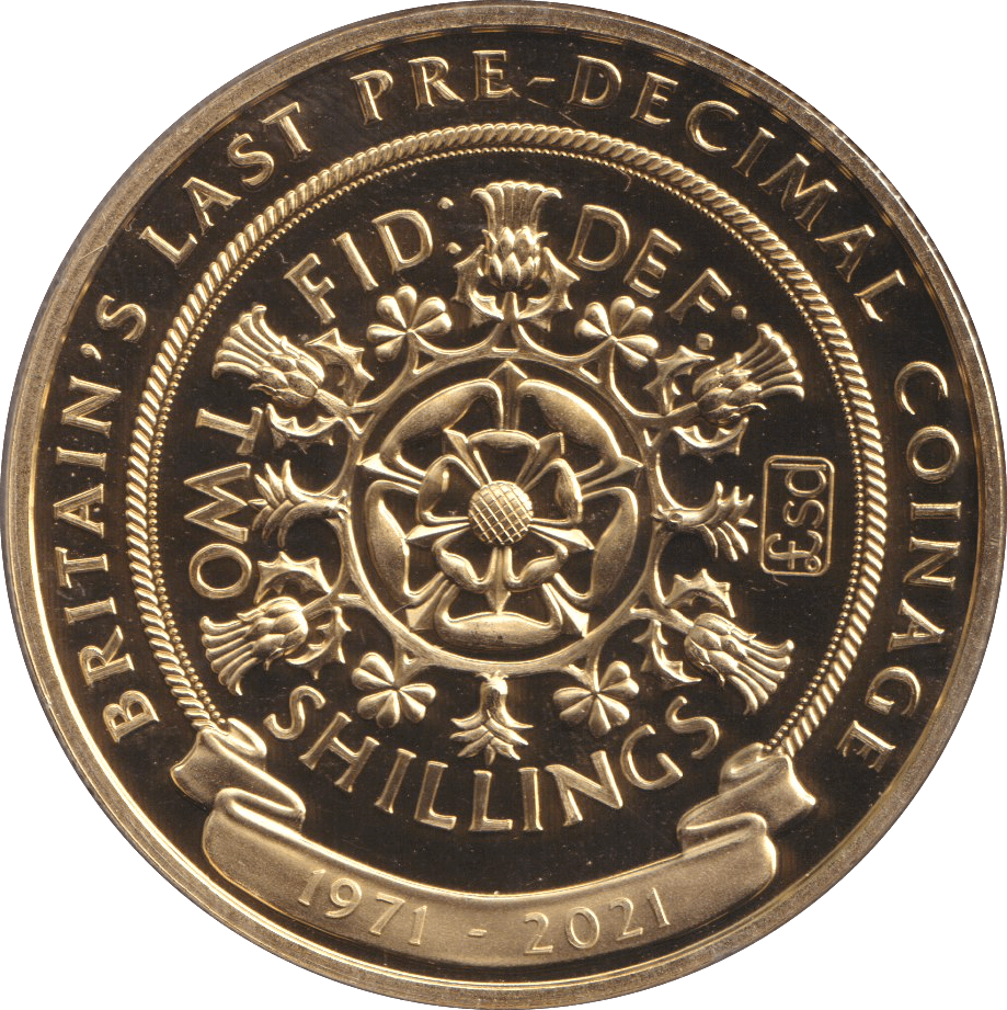 2021 CROWN TWO SHILLINGS - WORLD COINS - Cambridgeshire Coins