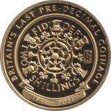 2021 CROWN TWO SHILLINGS - WORLD COINS - Cambridgeshire Coins