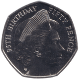 2021 ELIZABETH II 95TH BIRTHDAY 50P ISLE OF MAN ( BU ) - 50P REGIONAL ISSUE - Cambridgeshire Coins