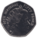 2021 ELIZABETH II 95TH BIRTHDAY 50P ISLE OF MAN ( BU ) - 50P REGIONAL ISSUE - Cambridgeshire Coins