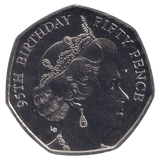 2021 ELIZABETH II 95TH BIRTHDAY 50P ISLE OF MAN ( BU ) - 50P REGIONAL ISSUE - Cambridgeshire Coins