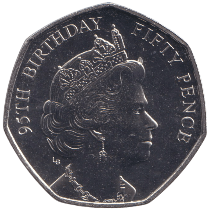 2021 ELIZABETH II 95TH BIRTHDAY 50P ISLE OF MAN ( BU ) - 50P REGIONAL ISSUE - Cambridgeshire Coins
