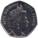 2021 ELIZABETH II 95TH BIRTHDAY 50P ISLE OF MAN ( BU ) - 50P REGIONAL ISSUE - Cambridgeshire Coins