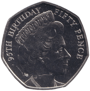 2021 ELIZABETH II 95TH BIRTHDAY 50P ISLE OF MAN ( BU ) - 50P REGIONAL ISSUE - Cambridgeshire Coins