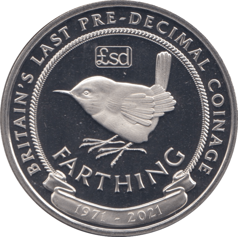 2021 FARTHING BRITAIN'S LAST PRE - DECIMAL COINAGE - WORLD COINS - Cambridgeshire Coins