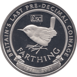 2021 FARTHING BRITAIN'S LAST PRE - DECIMAL COINAGE - WORLD COINS - Cambridgeshire Coins