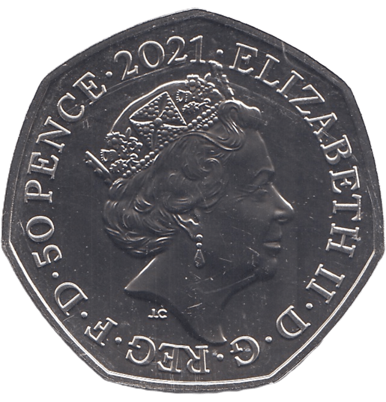 2021 FIFTY PENCE 50P BRILLIANT UNCIRCULATED TEAM GB TOKYO OLYMPICS - 50p BU - Cambridgeshire Coins