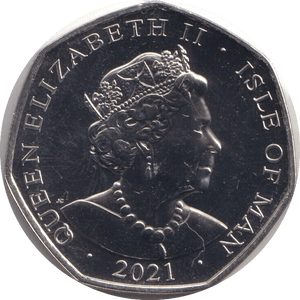 2021 FIFTY PENCE - 95TH BIRTHDAY - WORLD COINS - Cambridgeshire Coins