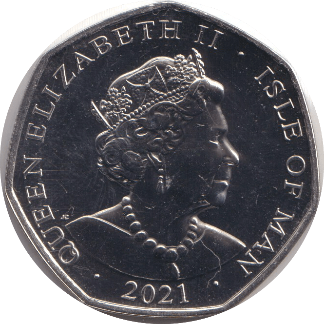 2021 FIFTY PENCE - 95TH BIRTHDAY - WORLD COINS - Cambridgeshire Coins