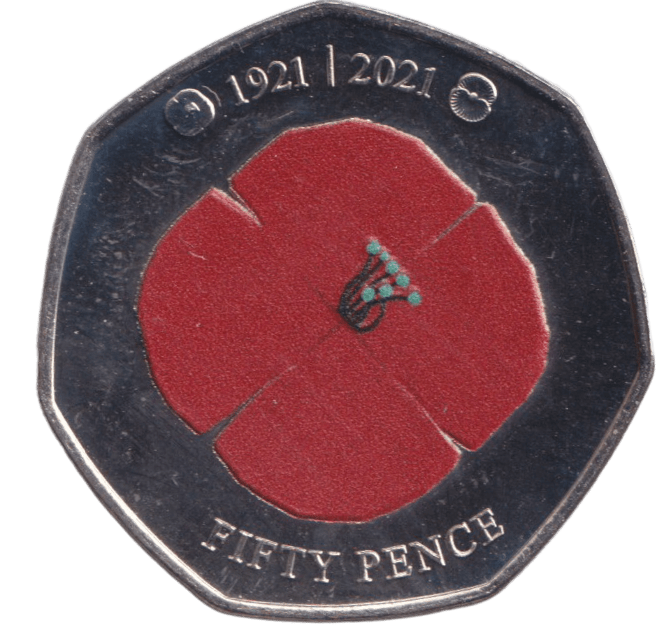 2021 FIFTY PENCE BAILIWICK OF JERSEY ( BU ) - 50P REGIONAL ISSUES - Cambridgeshire Coins