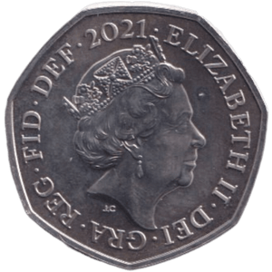 2021 FIFTY PENCE ( BU ) - 50p BU - Cambridgeshire Coins