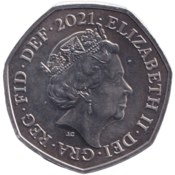 2021 FIFTY PENCE ( BU ) - 50p BU - Cambridgeshire Coins
