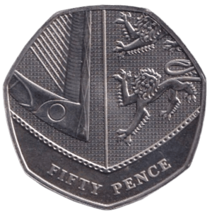 2021 FIFTY PENCE ( BU ) - 50p BU - Cambridgeshire Coins