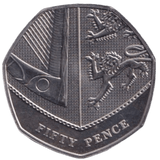 2021 FIFTY PENCE ( BU ) - 50p BU - Cambridgeshire Coins