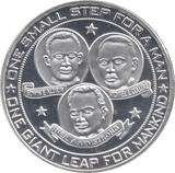 2021 FIRST FOOT PRINTS ON THE MOON COMMEMORATIVE COIN ( PROOF ) - WORLD COINS - Cambridgeshire Coins