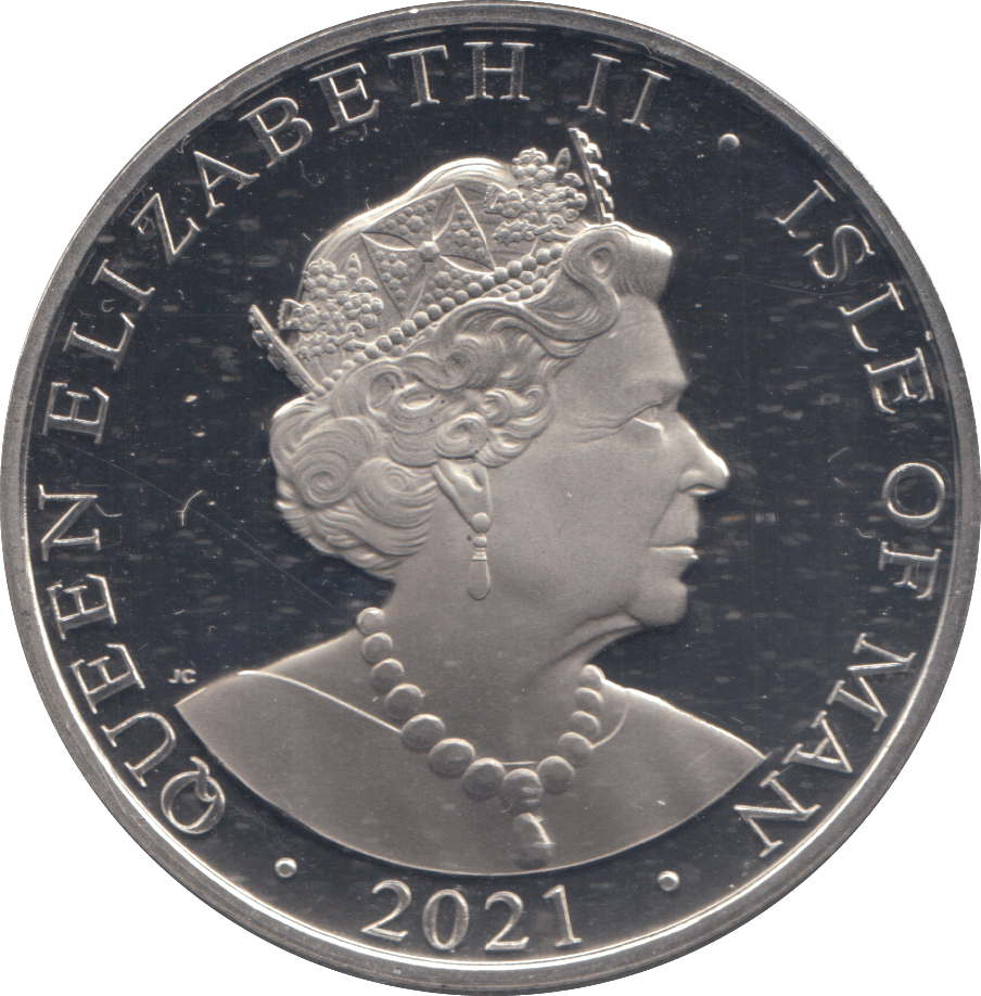 2021 FIVE POUND COIN ISLE OF MAN - WORLD COINS - Cambridgeshire Coins