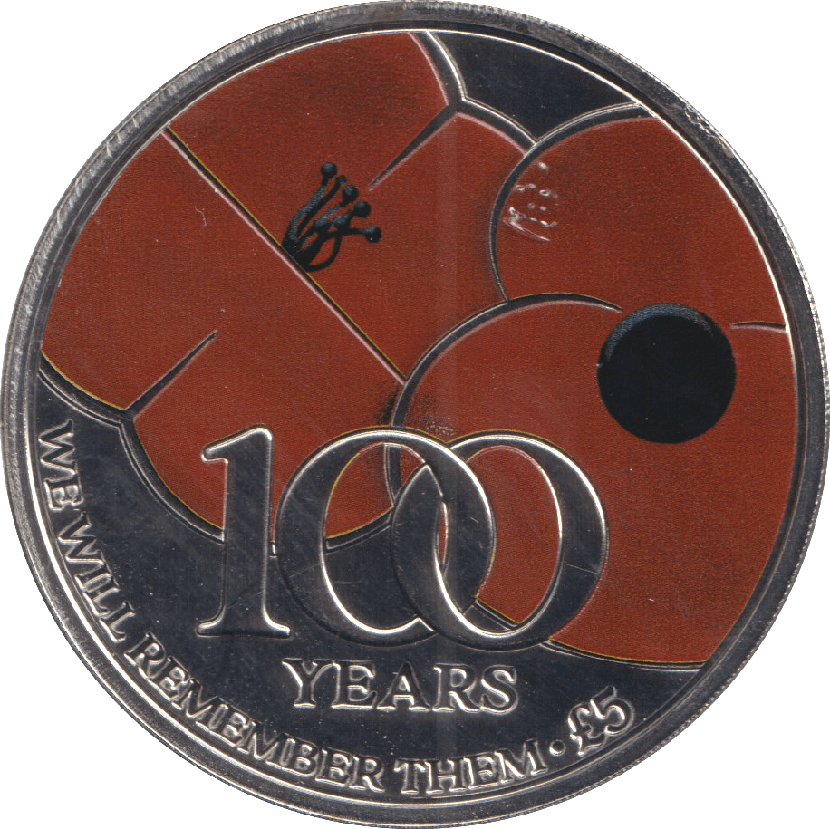 2021 FIVE POUNDS 100 YEARS BAILIWICK OF JERSEY - WORLD COINS - Cambridgeshire Coins