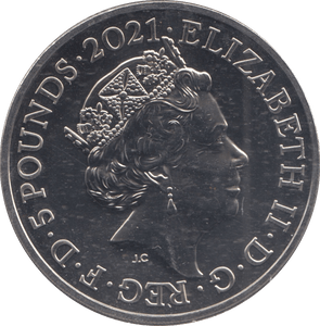 2021 FIVE POUNDS 50 YEARS OF MR MEN - £5 BU - Cambridgeshire Coins