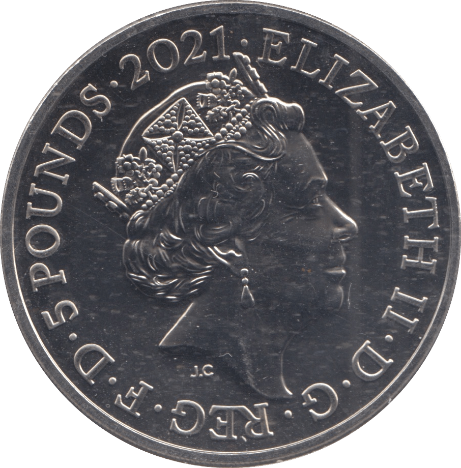 2021 FIVE POUNDS 50 YEARS OF MR MEN - £5 BU - Cambridgeshire Coins