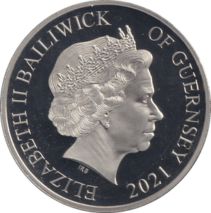 2021 FIVE POUNDS GUERNSEY DofE - WORLD COINS - Cambridgeshire Coins