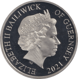 2021 FIVE POUNDS GUERNSEY DofE - WORLD COINS - Cambridgeshire Coins