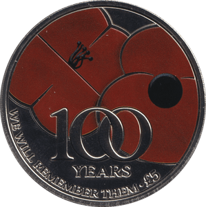 2021 FIVE POUNDS JERSEY 100 YEARS - WORLD COINS - Cambridgeshire Coins