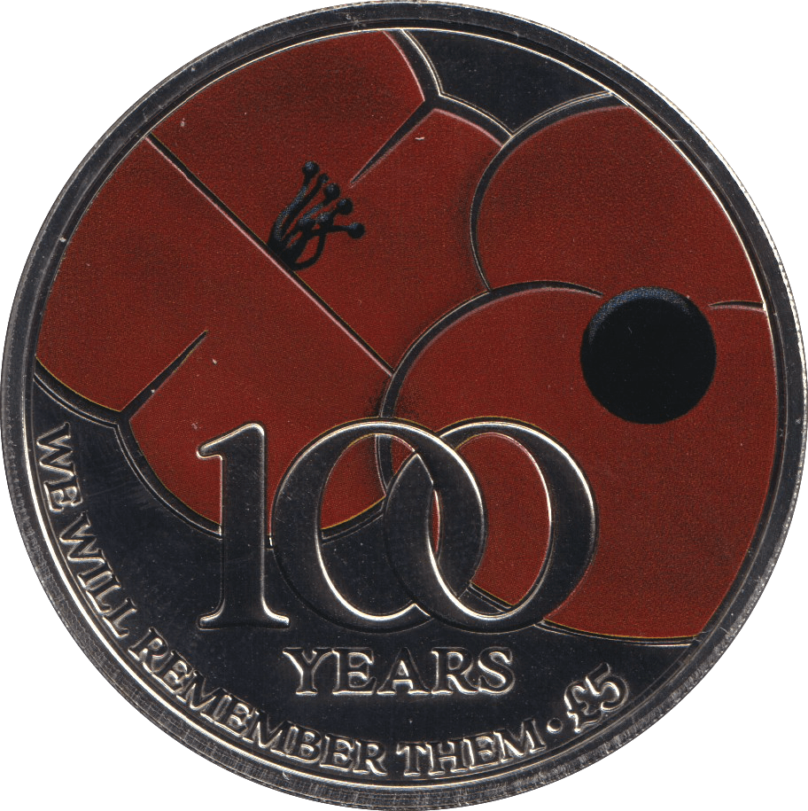 2021 FIVE POUNDS JERSEY 100 YEARS - WORLD COINS - Cambridgeshire Coins