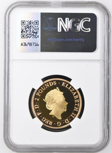 2021 GOLD PROOF £2 H.G. WELLS PF70 ULTRA CAMEO - NGC GOLD £2 - Cambridgeshire Coins