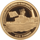 2021 GOLD ROYAL NATIONAL LIFEBOAT INSTITUTION - GOLD WORLD COINS - Cambridgeshire Coins
