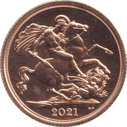 2021 GOLD SOVEREIGN ( BU ) - SOVEREIGN - Cambridgeshire Coins
