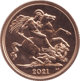 2021 GOLD SOVEREIGN ( BU ) - SOVEREIGN - Cambridgeshire Coins