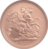 2021 GOLD SOVEREIGN ( MATT PROOF ) - SOVEREIGN - Cambridgeshire Coins