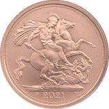 2021 GOLD SOVEREIGN ( MATT PROOF ) - SOVEREIGN - Cambridgeshire Coins