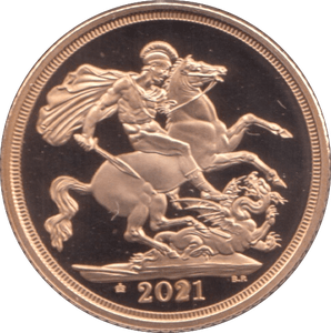 2021 GOLD SOVEREIGN ( PROOF ) - SOVEREIGN - Cambridgeshire Coins