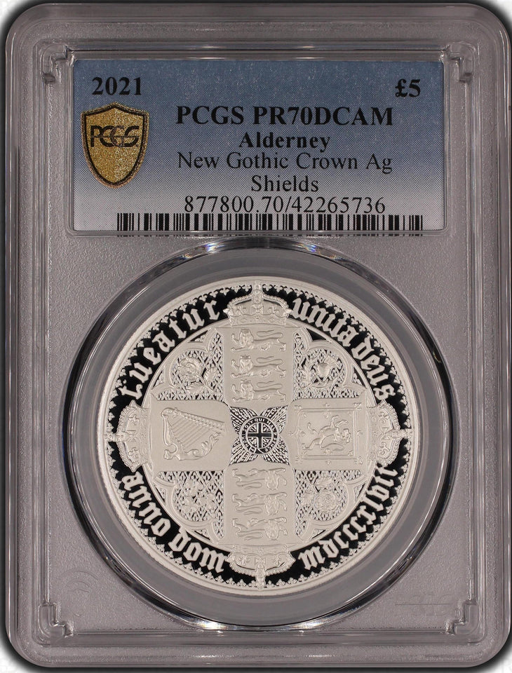 2021 GOTHIC CROWN PR70DCAM - NGC SILVER COINS - Cambridgeshire Coins