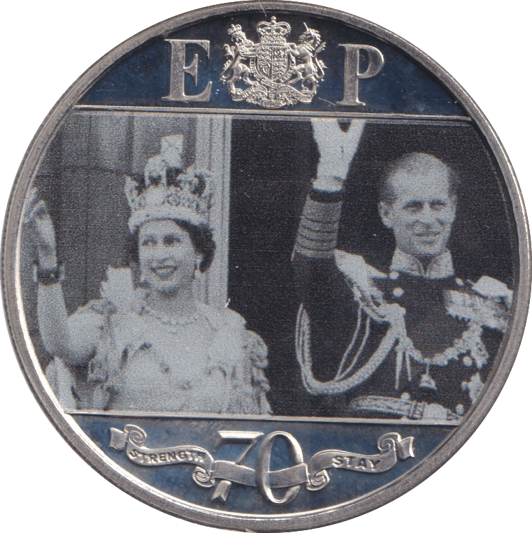 2021 HALF CROWN GIBRALTAR 70 YEARS - WORLD COINS - Cambridgeshire Coins